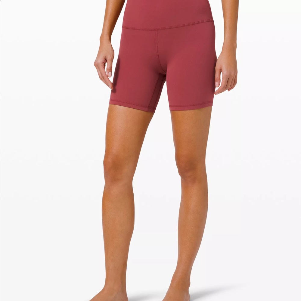 Lululemon Align Short 6” size 6 Chianti